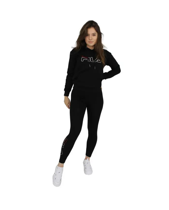 Fila Damska Bluza Larkin Hoody W 683502002 Czarny | Sklep Monotox