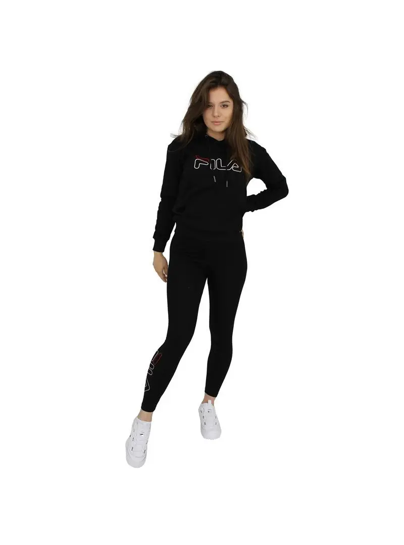 Fila Damska Bluza Larkin Hoody W 683502002 Czarny | Sklep Monotox