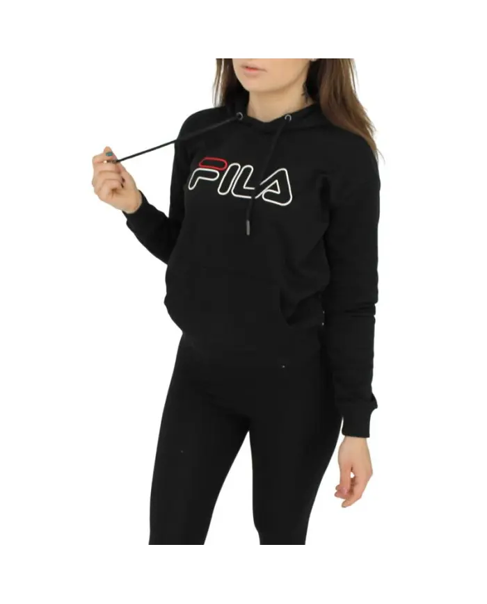 Fila Damska Bluza Larkin Hoody W 683502002 Czarny | Sklep Monotox