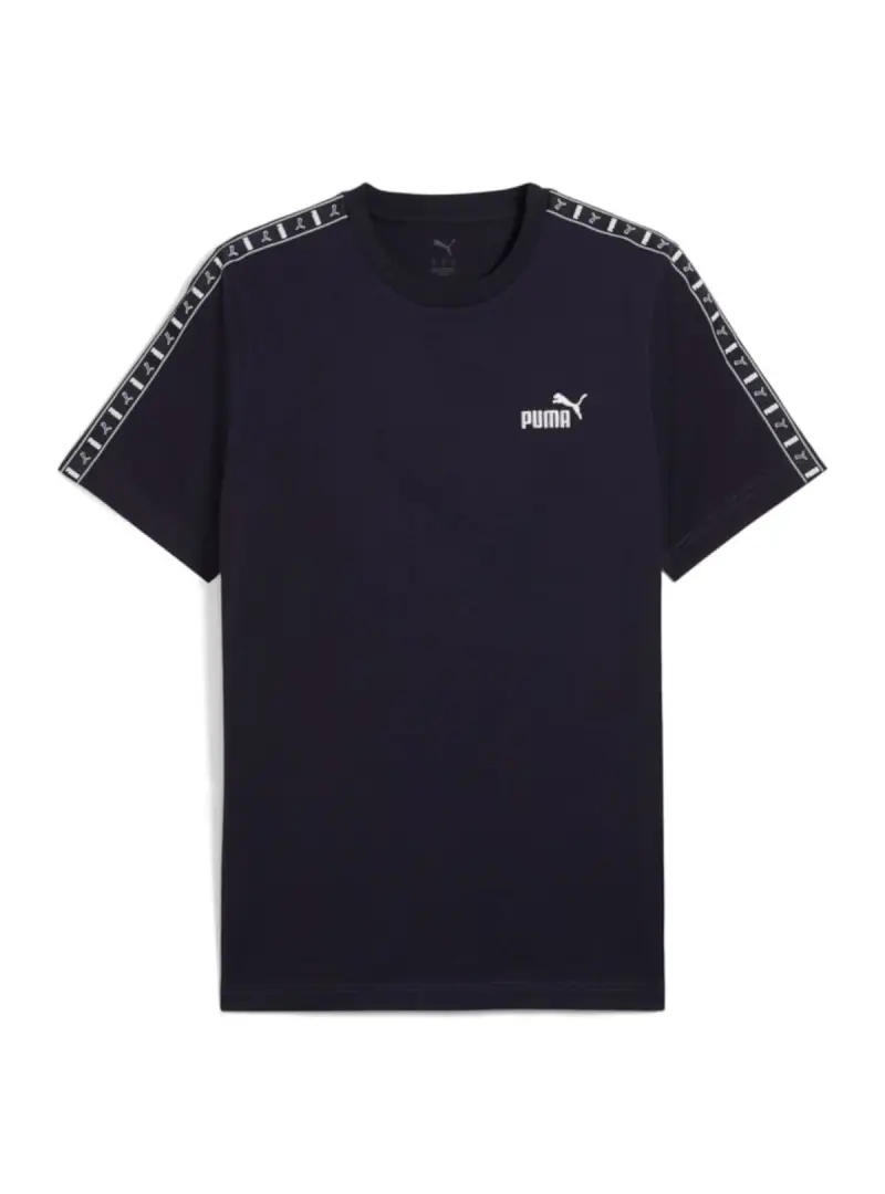 Puma Męski T-shirt Ess Tape Tee New 68467416 Granatowy | Sklep Monotox