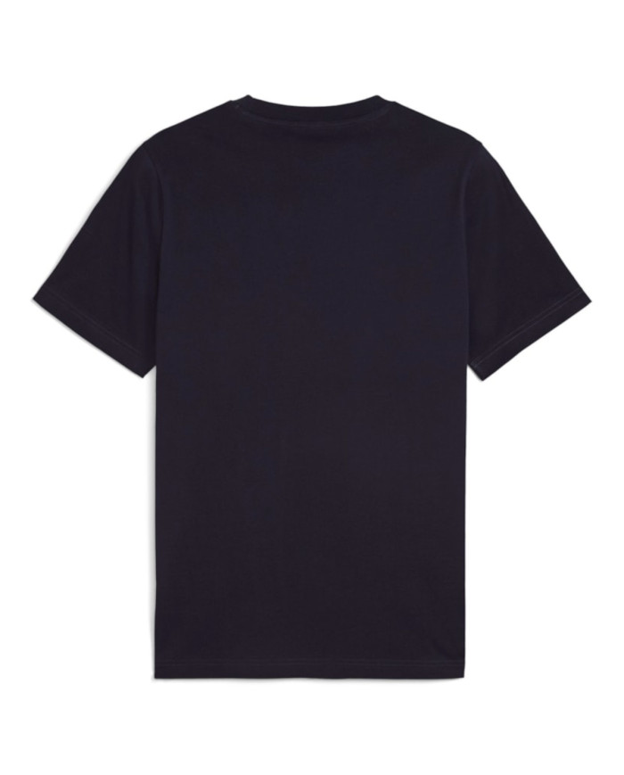 Puma Męski T-shirt Ess Tape Tee New 68467416 Granatowy | Sklep Monotox