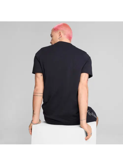 Puma Męski T-shirt Ess Tape Tee New 68467416 Granatowy | Sklep Monotox