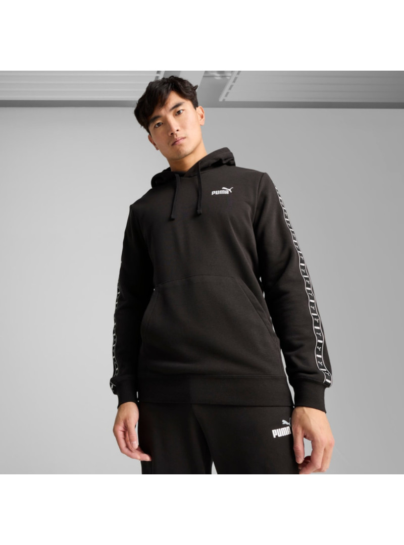 Puma Męska Bluza Ess Tape Hoodie Tr Puma 68467601 Czarny | Sklep Monotox