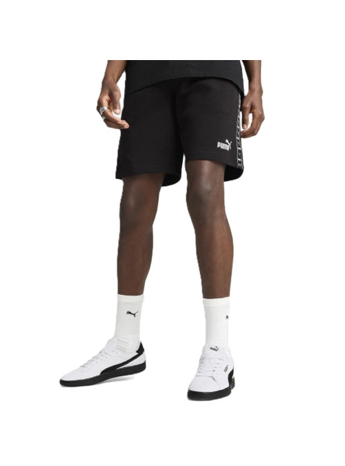 Puma Męskie Szorty Ess Tape Shorts 9 Tr 68468301 Czarny | Sklep Monotox