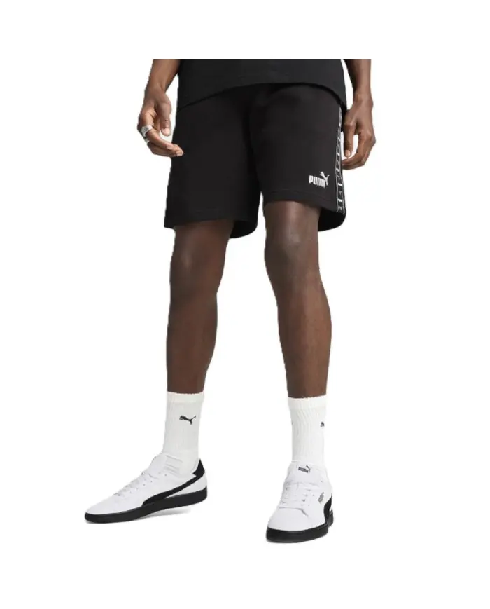 Puma Męskie Szorty Ess Tape Shorts 9 Tr 68468301 Czarny | Sklep Monotox