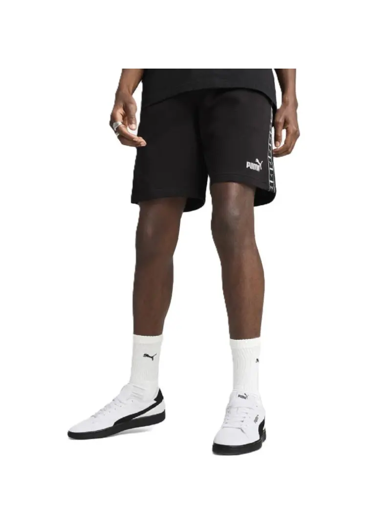 Puma Męskie Szorty Ess Tape Shorts 9 Tr 68468301 Czarny | Sklep Monotox