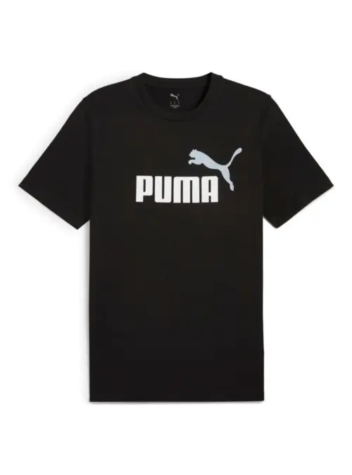 Puma Męski T-shirt Ess 2 Color No.1 Logo Tee 68470801 Czarny | Sklep Monotox