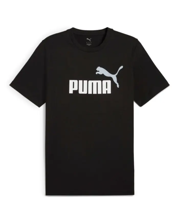 Puma Męski T-shirt Ess 2 Color No.1 Logo Tee 68470801 Czarny | Sklep Monotox