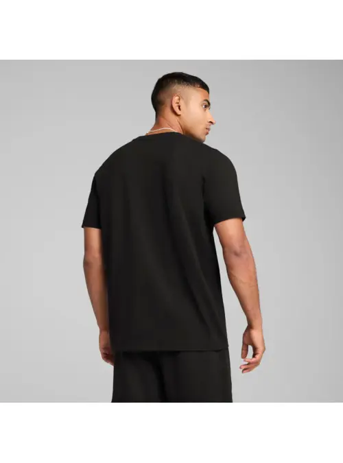 Puma Męski T-shirt Ess 2 Color No.1 Logo Tee 68470801 Czarny | Sklep Monotox