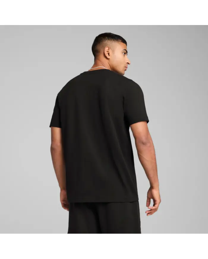 Puma Męski T-shirt Ess 2 Color No.1 Logo Tee 68470801 Czarny | Sklep Monotox