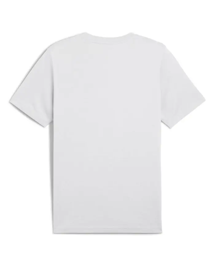 Puma Męski T-shirt Ess 2 Color No.1 Logo Tee 68470802 Biały | Sklep Monotox