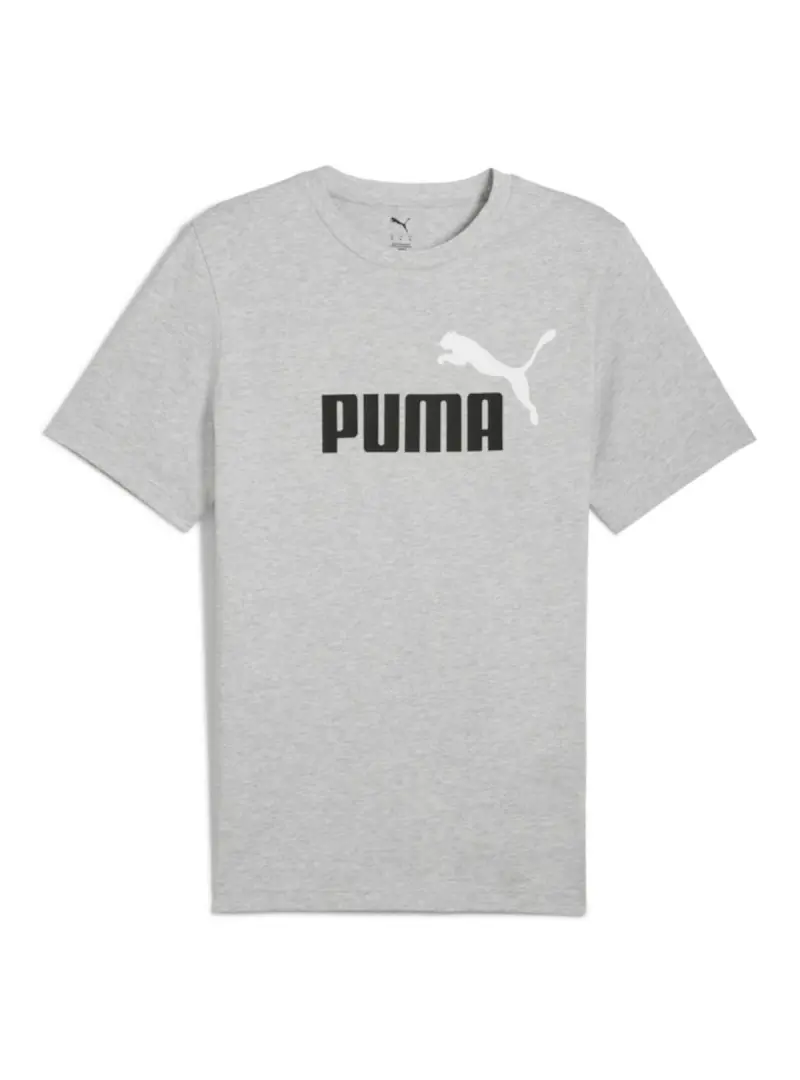Puma Męski T-shirt Ess 2 Color No.1 Logo Tee 68470804 Szary | Sklep Monotox