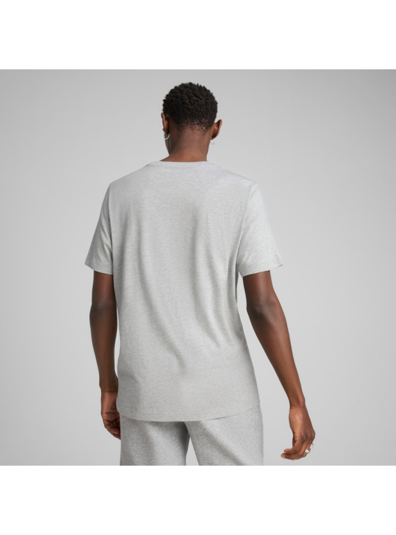 Puma Męski T-shirt Ess 2 Color No.1 Logo Tee 68470804 Szary | Sklep Monotox