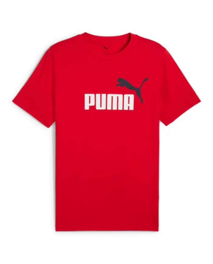 Puma Męski T-shirt Ess 2 Color No.1 Logo Tee 68470811 Czerwony | Sklep Monotox