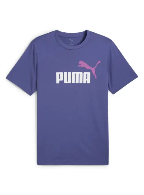 Puma Męski T-shirt Ess 2 Color No.1 Logo Tee 68470846 Fioletowy | Sklep Monotox