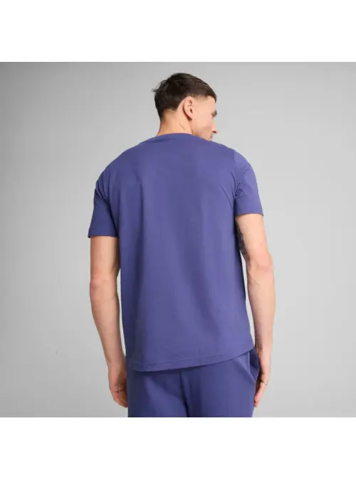 Puma Męski T-shirt Ess 2 Color No.1 Logo Tee 68470846 Fioletowy | Sklep Monotox
