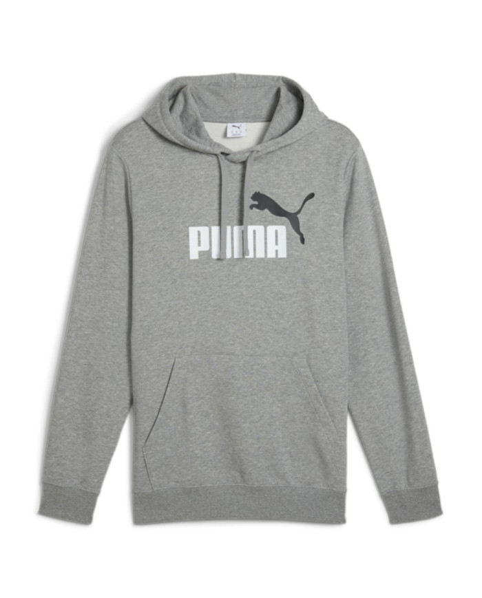Puma Męska Bluza Ess 2 Color No.1 Logo Hoodie 68471203 Szary | Sklep Monotox