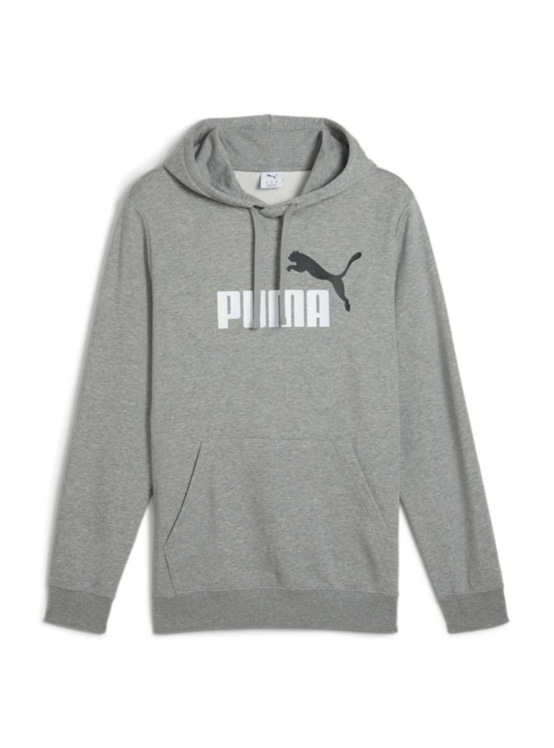 Puma Męska Bluza Ess 2 Color No.1 Logo Hoodie 68471203 Szary | Sklep Monotox