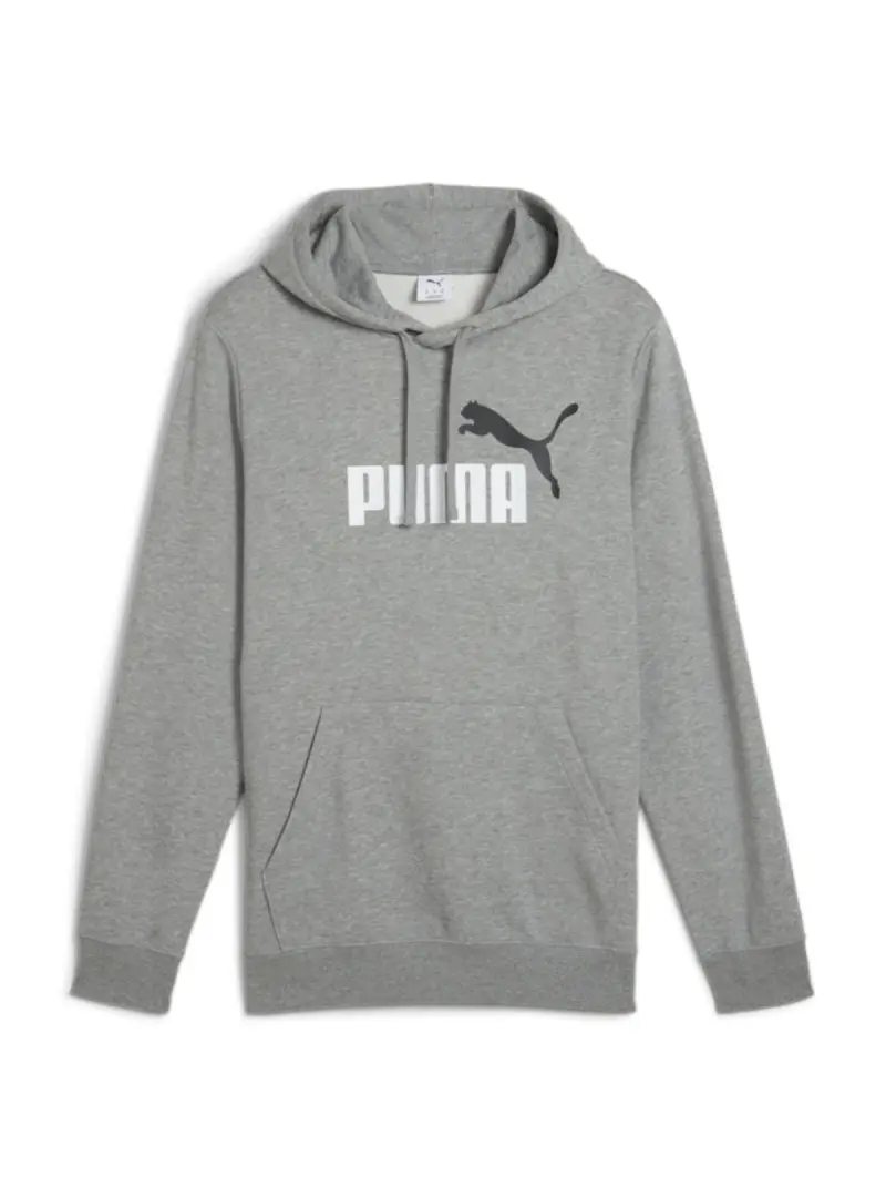 Puma Męska Bluza Ess 2 Color No.1 Logo Hoodie 68471203 Szary | Sklep Monotox