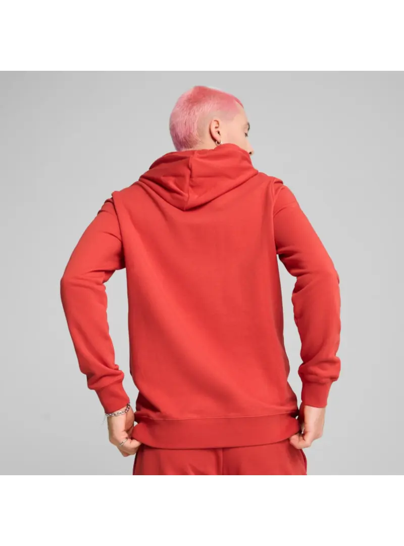 Puma Męska Bluza Ess 2 Color No.1 Logo Hoodie 68471215 Czerwony | Sklep Monotox