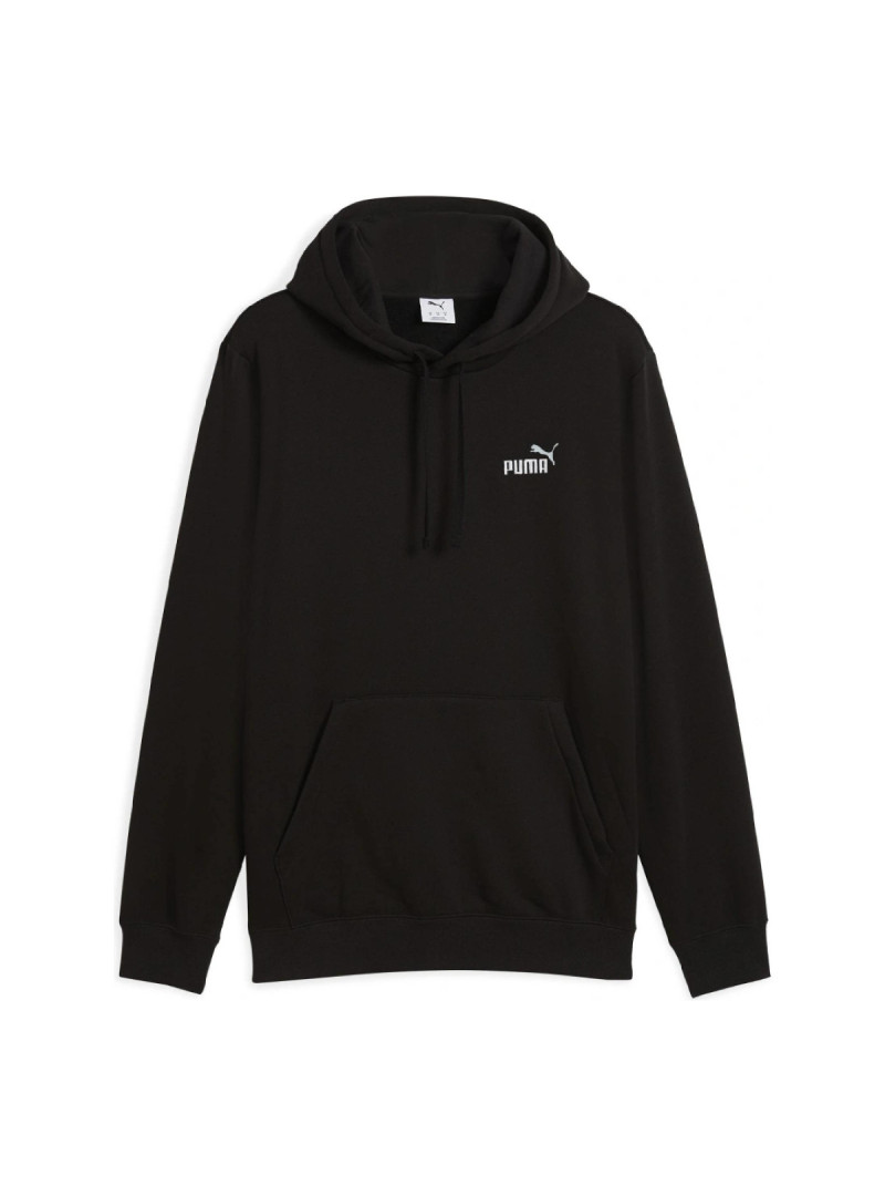 Puma Męska Bluza Ess 2 Color Small No.1 Hoodie 68471801 Czarny | Sklep Monotox