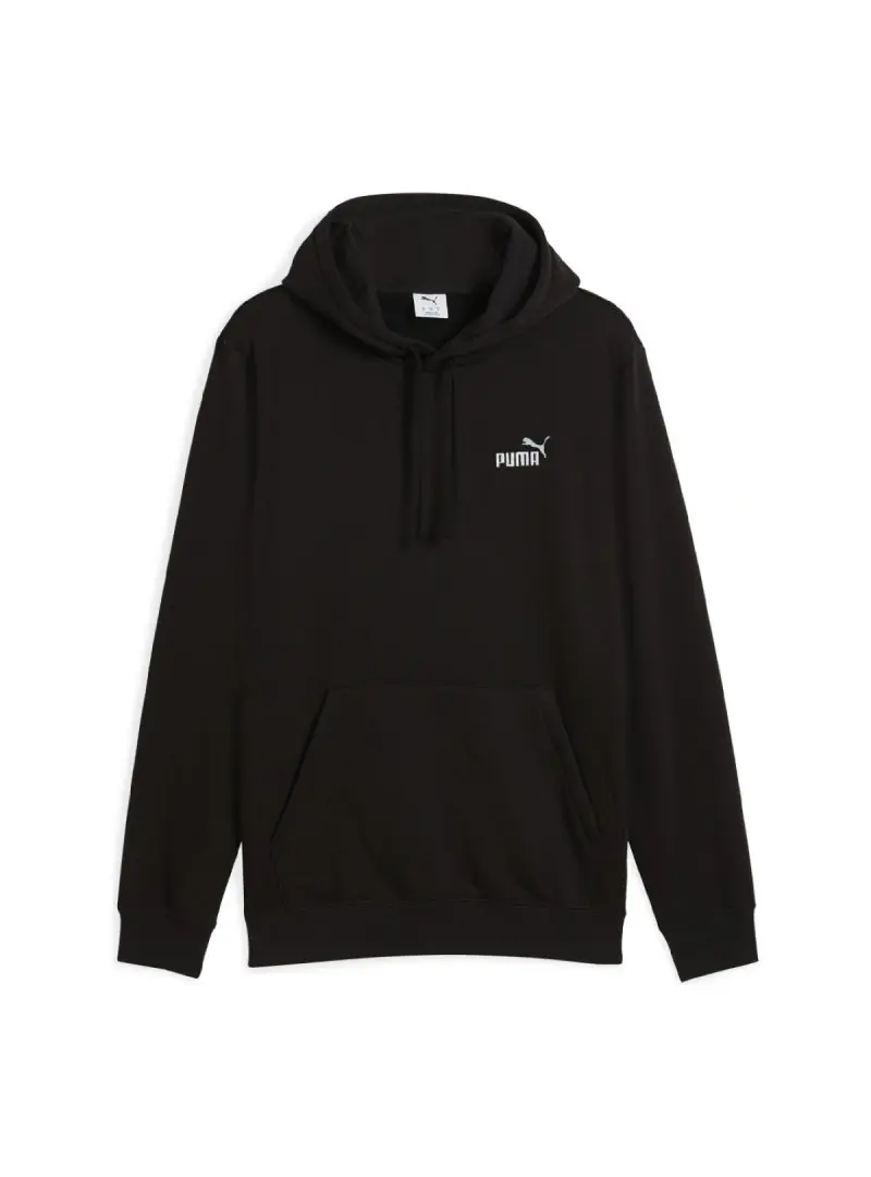 Puma Męska Bluza Ess 2 Color Small No.1 Hoodie 68471801 Czarny | Sklep Monotox
