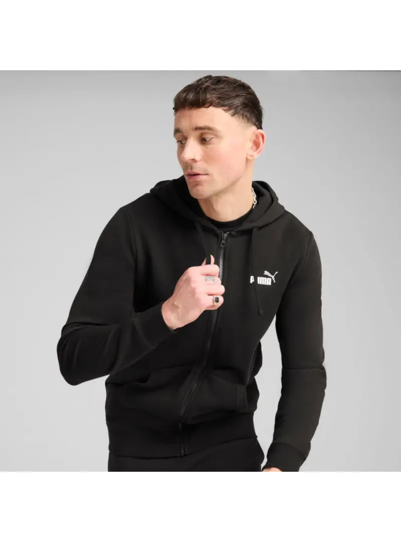 Puma Męska Bluza Ess 2 Logo Full 68472101 Czarny | Sklep Monotox