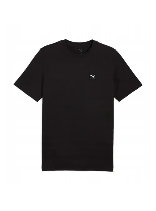 Puma Męski T-shirt Ess Elevated Tee 68472601 Czarny | Sklep Monotox