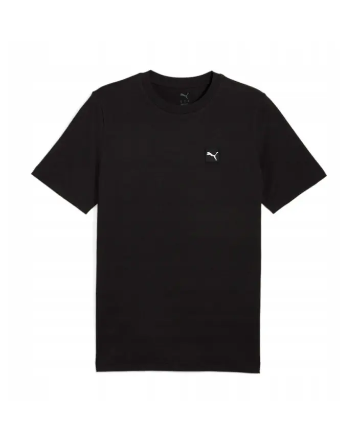 Puma Męski T-shirt Ess Elevated Tee 68472601 Czarny | Sklep Monotox
