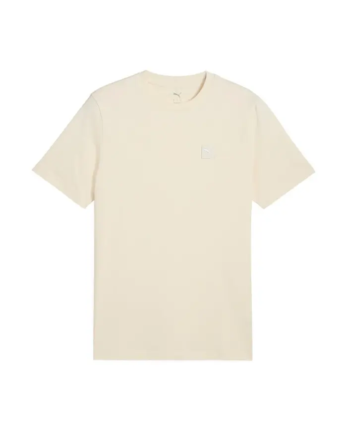 Puma Męski T-shirt Ess Elevated Tee 68472699 Beżowy | Sklep Monotox