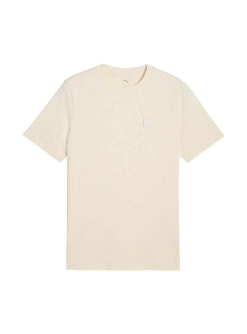 Puma Męski T-shirt Ess Elevated Tee 68472699 Beżowy | Sklep Monotox