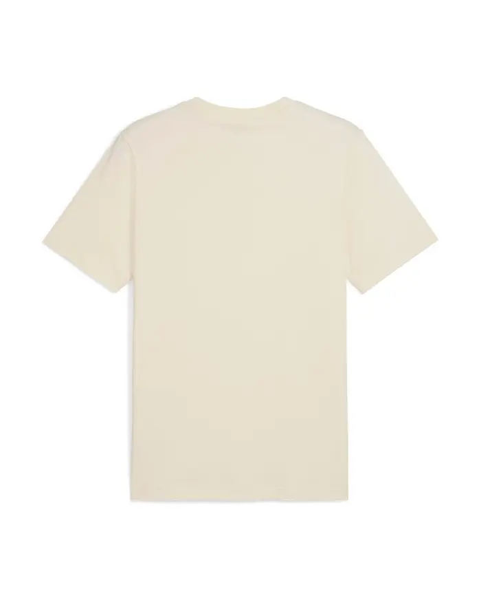 Puma Męski T-shirt Ess Elevated Tee 68472699 Beżowy | Sklep Monotox