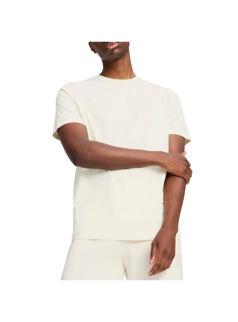 Puma Męski T-shirt Ess Elevated Tee 68472699 Beżowy | Sklep Monotox