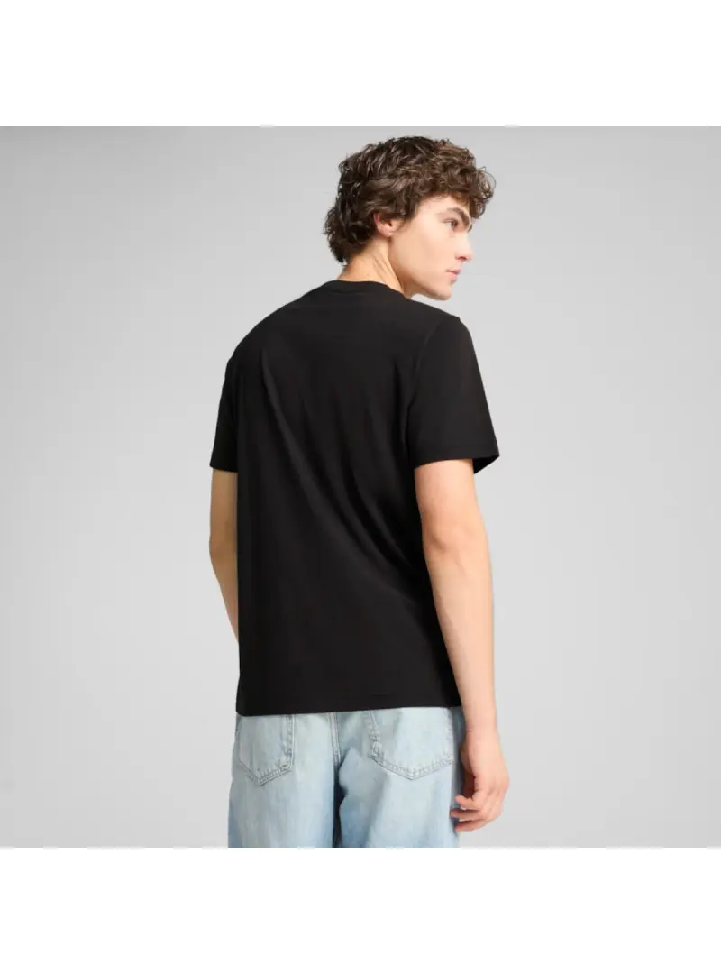 Puma Męski T-shirt Graphics Sneaker Tee Puma Blac 68483001 Czarny | Sklep Monotox