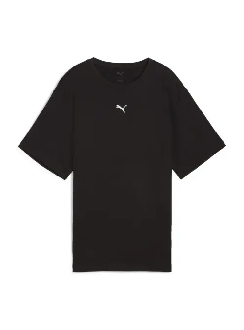 Puma Damski T-shirt Ess Relaxed Tee Puma 68497101 Czarny | Sklep Monotox