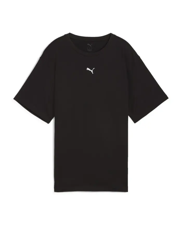 Puma Damski T-shirt Ess Relaxed Tee Puma 68497101 Czarny | Sklep Monotox