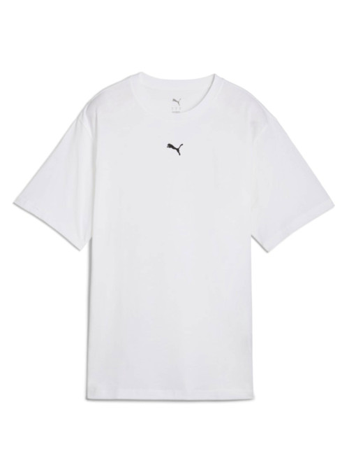 Puma Damski T-shirt Ess Relaxed Tee Puma 68497102 Biały | Sklep Monotox