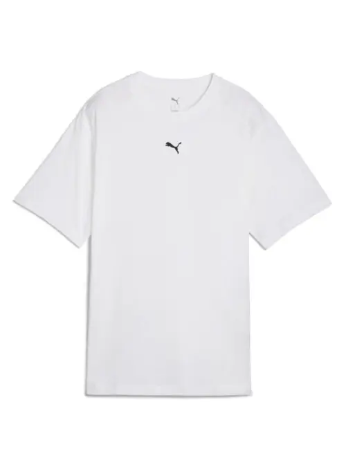 Puma Damski T-shirt Ess Relaxed Tee Puma 68497102 Biały | Sklep Monotox