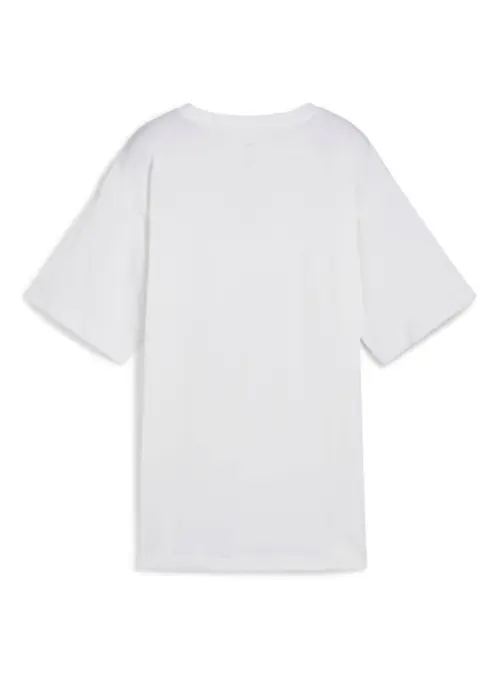 Puma Damski T-shirt Ess Relaxed Tee Puma 68497102 Biały | Sklep Monotox