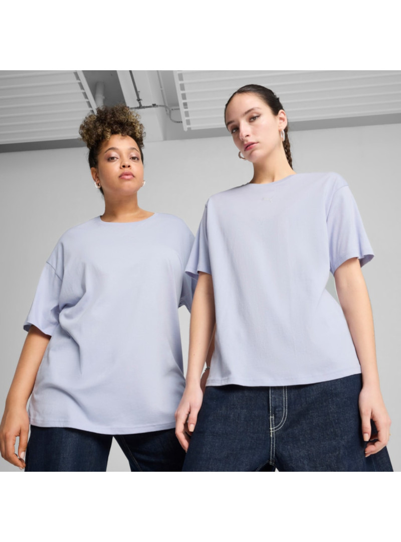 Puma Damski T-shirt Ess Relaxed Tee Cool Weather 68497147 Niebieski | Sklep Monotox