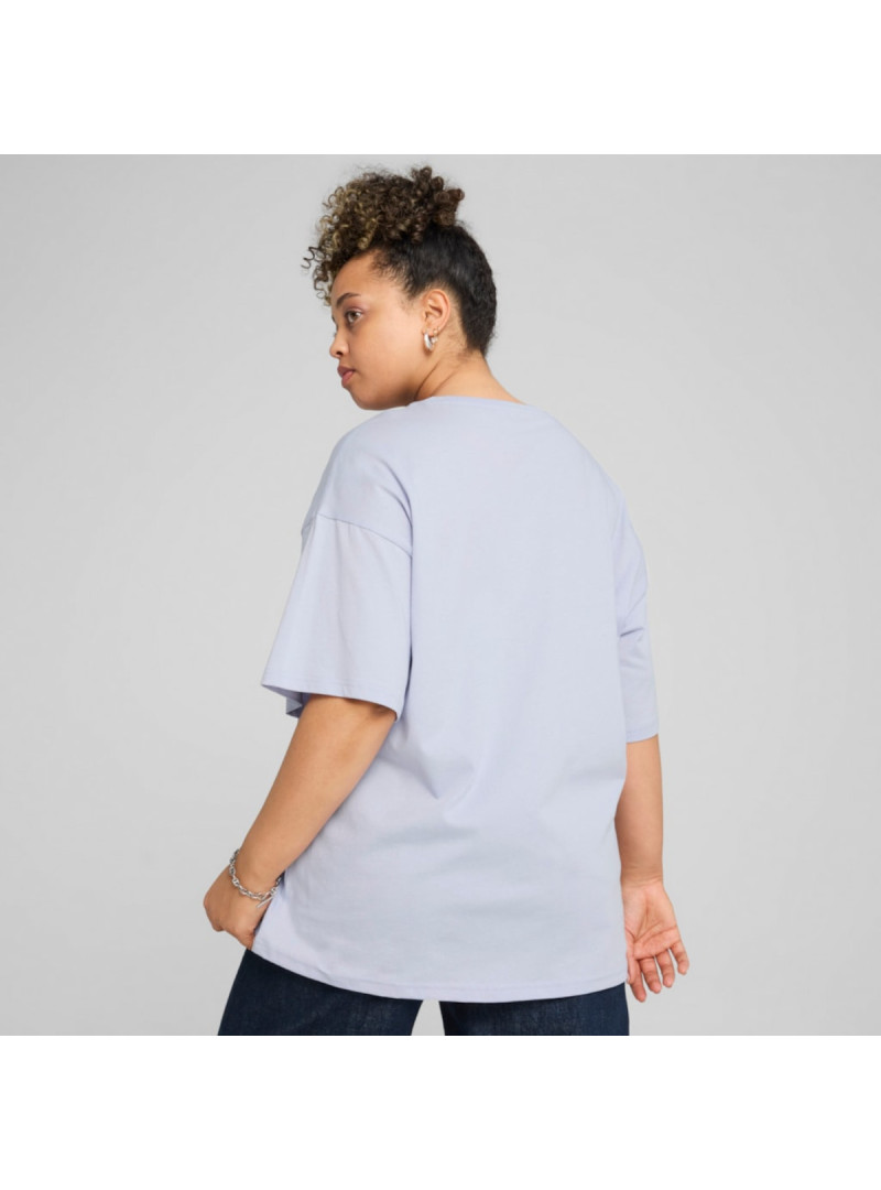 Puma Damski T-shirt Ess Relaxed Tee Cool Weather 68497147 Niebieski | Sklep Monotox