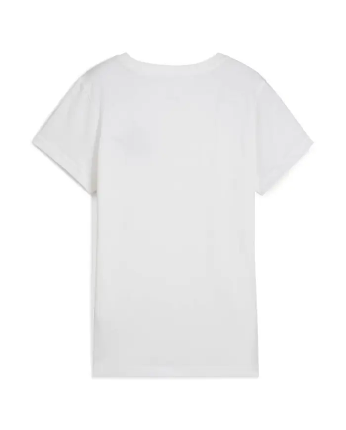 Puma Damski T-shirt Ess Script Tee Puma 68498202 Biały | Sklep Monotox