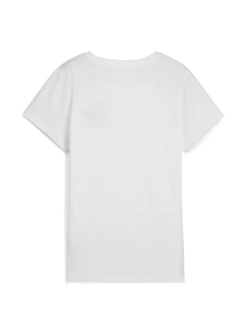 Puma Damski T-shirt Ess Script Tee Puma 68498202 Biały | Sklep Monotox