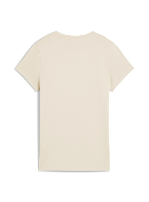 Puma Damski T-shirt Ess Script Tee Alpine Snow 68498287 Beżowy | Sklep Monotox