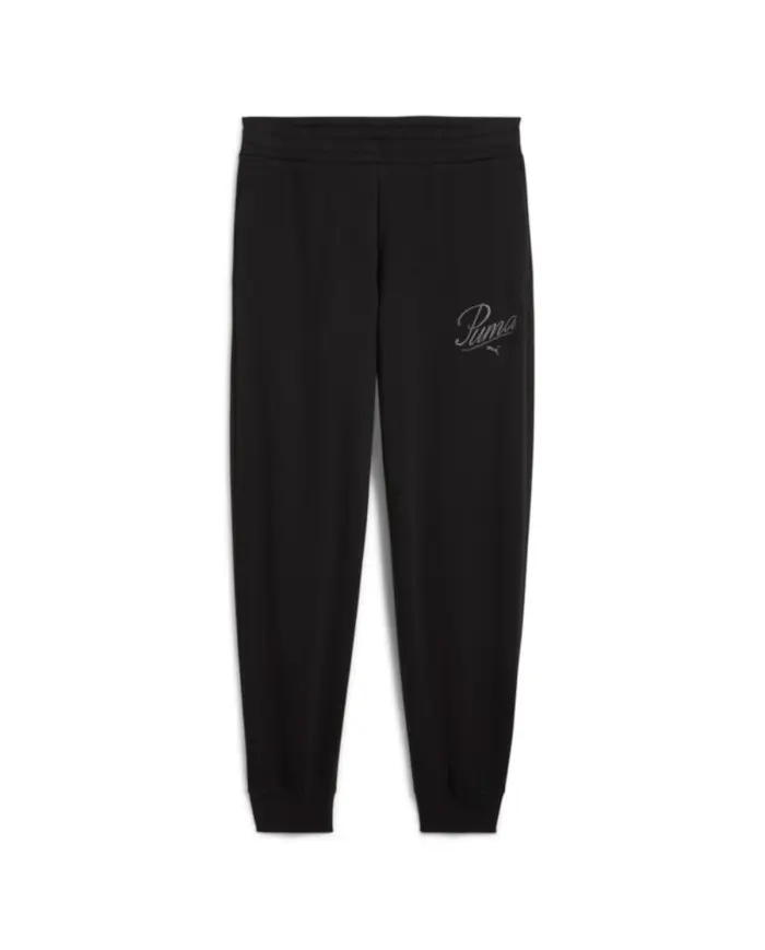 Puma Damskie Spodnie Ess Script Comfort Sweatpants 68498501 Czarny | Sklep Monotox