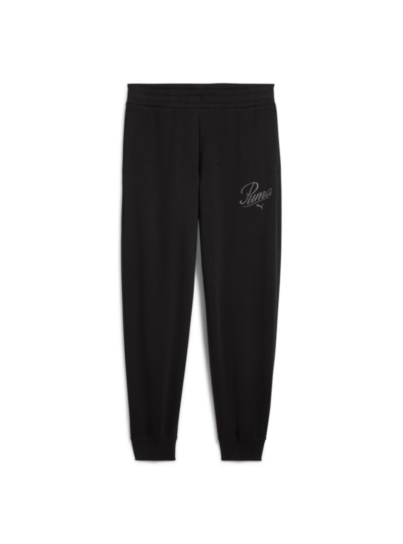 Puma Damskie Spodnie Ess Script Comfort Sweatpants 68498501 Czarny | Sklep Monotox