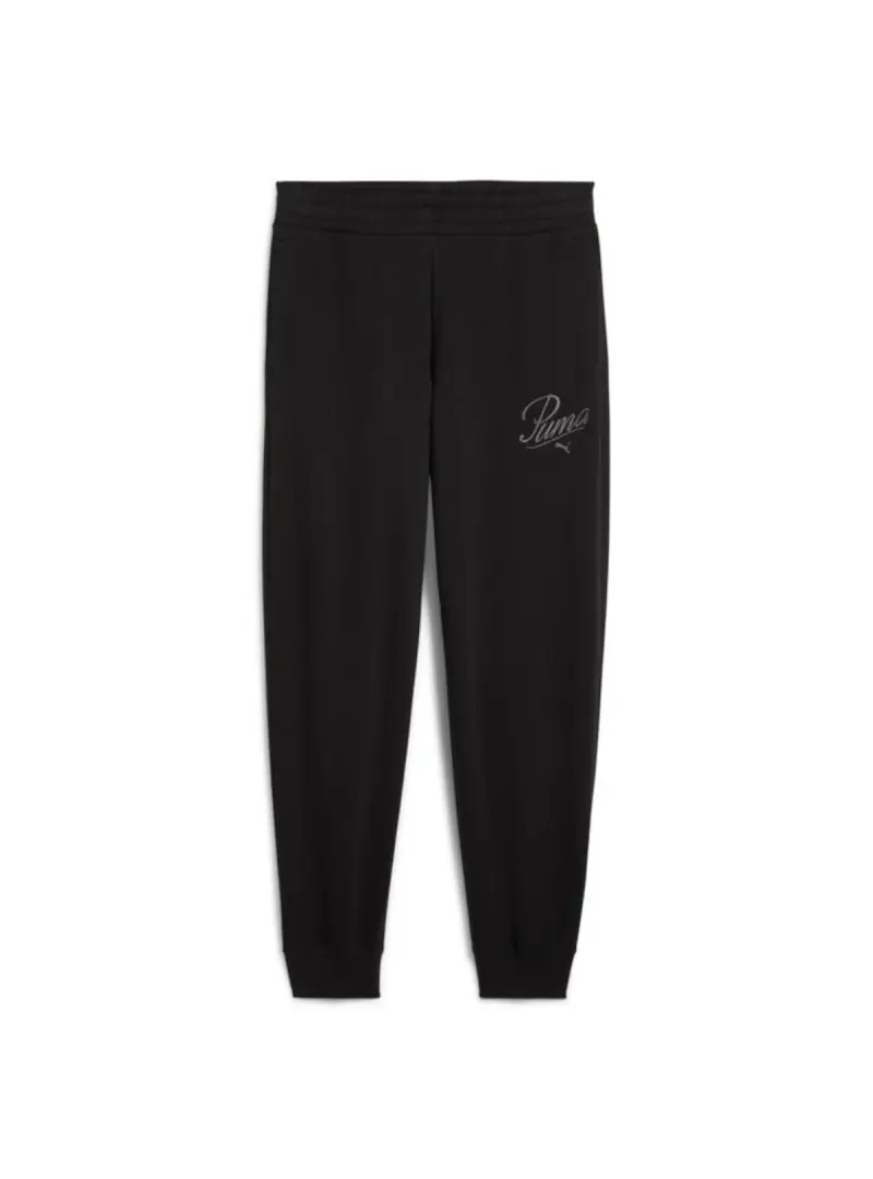 Puma Damskie Spodnie Ess Script Comfort Sweatpants 68498501 Czarny | Sklep Monotox