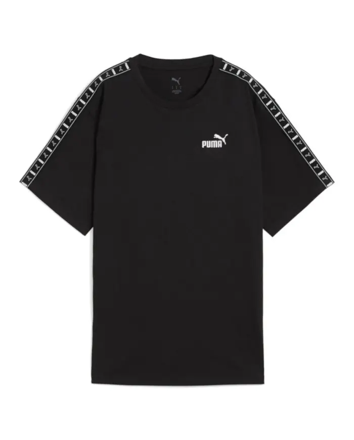 Puma Damski T-shirt Ess Tape Relaxed Tee Puma Blac 68500901 Czarny | Sklep Monotox