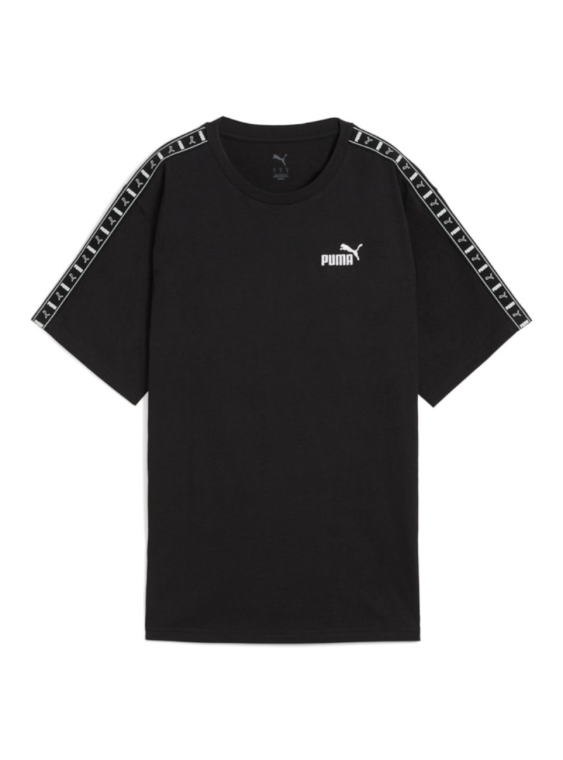 Puma Damski T-shirt Ess Tape Relaxed Tee Puma Blac 68500901 Czarny | Sklep Monotox