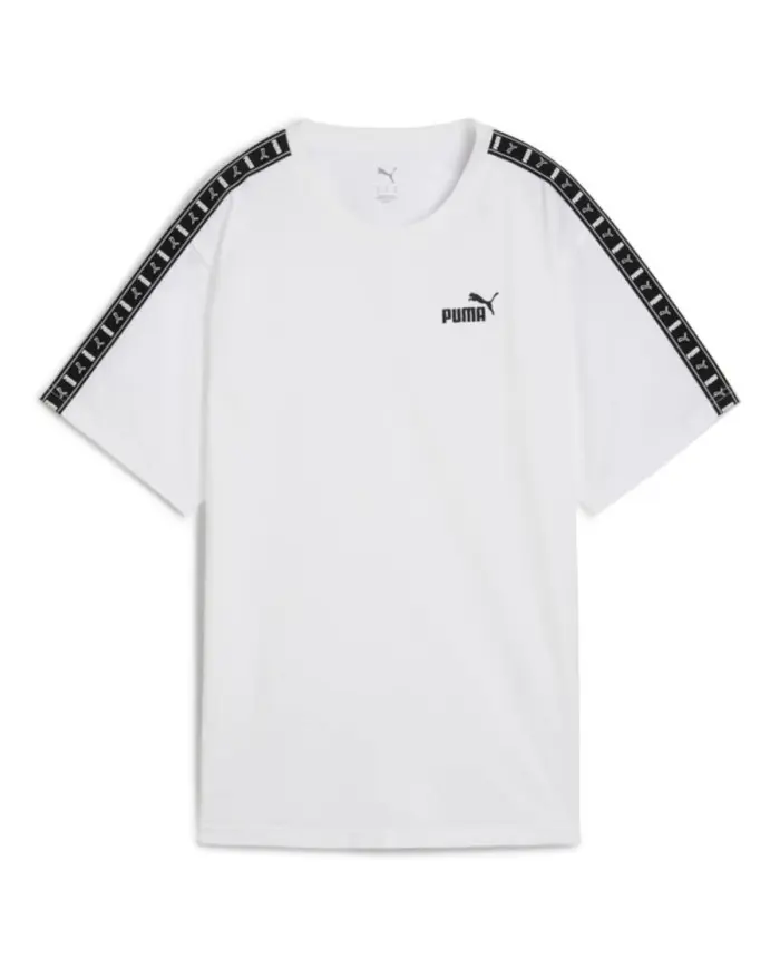 Puma Damski T-shirt Ess Tape Relaxed Tee Puma Whit 68500902 Biały | Sklep Monotox
